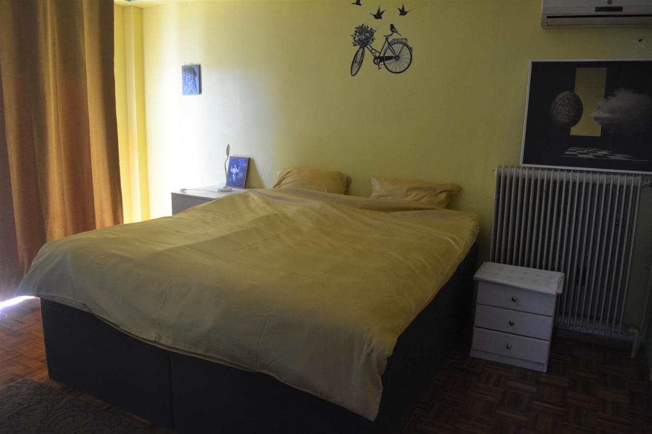 Spacious Apartment With Balconies, Ac, King Bed, Near Dt And Transports Athens Exterior photo